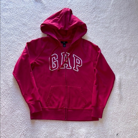 GAP Pink Sweatshirt Hoodie Classic Pullover - Picture 1 of 7
